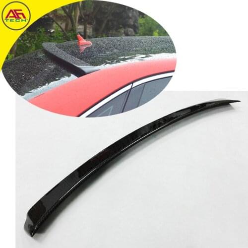 Carbon fiber CA auto roof spoiler upper spoiler wing back window sheild spooiler rear spoiler wing for Audi A3 S3 sedan 2013