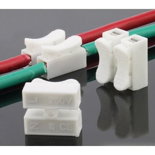 CH-2 CH-3 Wire Connectors Electrical wire Connector Terminal 2Pins 3Pins Electrical Cable Terminals
