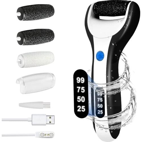 Rechargeable Electric Foot File Callus Remover Machine Foot Care Tools Feet For Heels Remove Dead Skin Pedicure Device