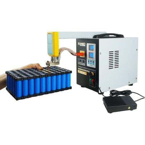 Magnetic removable telescopic arm battery spot welder SUNKKO 738AL Standard for small 18650 lithium battery No 70B pen