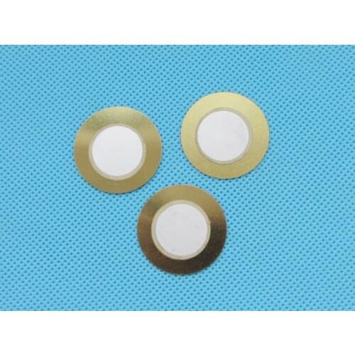 100pcs 27mm Thickness 0.33mm Copper Piezo Disc for Buzzer Pressure Sensor Speaker DIY Electronic