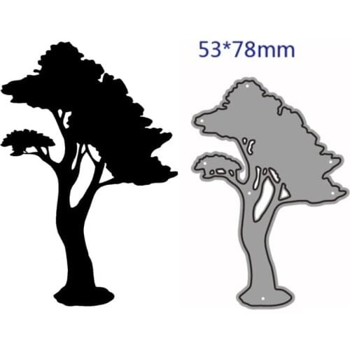 Metal cutting dies cut die mold Big tree decoration Scrapbook paper craft knife mould blade punch stencils dies