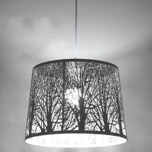 Chinese Traditional Painted Hollow out Forest Dining Room Pendant light Living Room Balcony Corridor Hallway Pendant Lights