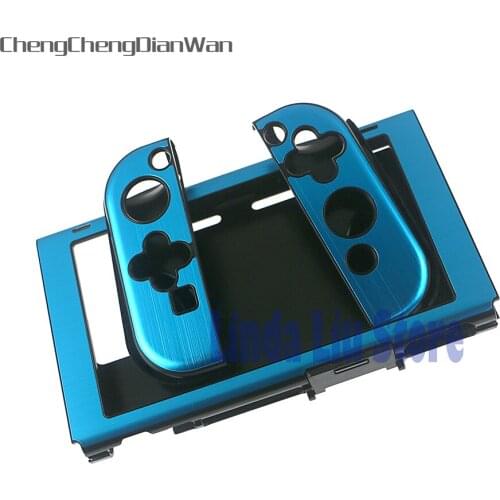 Full Set Aluminum Hard Protective Case Cover Shells For Nintend Switch NS Console Controller Host and Handles ChengChengDianWan