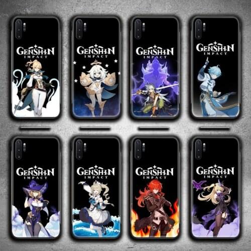 Genshin Impact Phone Case For Samsung Galaxy Note20 ultra 7 8 9 10 Plus lite M51 M21 M31 J8 2018 Prime