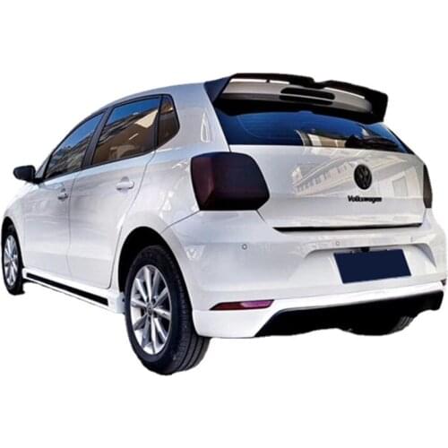 For Volkswagen VW POLO PLUS 2019 Rear Spoiler saloon tail ABS Gloss Black Rear Wing Lip Trunk Spoiler