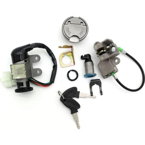1set Motorcycle Ignition Switch Lock Key High Quality For 50cc Scooter Lifan Taotao