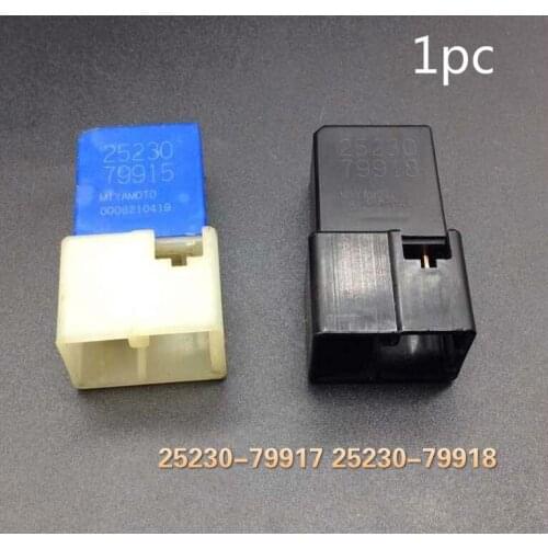 1pc second hand original blue black for Nissan relay 25230-79917 25230-79918