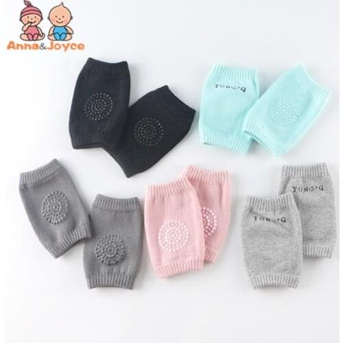 5pairs/lot Baby Crawling Sheathed Protect Knee Cotton Non - Slip Warm Thickening Socks Sheathed TWS0391