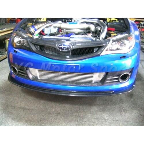 Car Accessories FRP Fiber Glass Front Lip Fit For 2008-2010 Impreza GRB STI JS Style Front Lip Splitter Car-styling