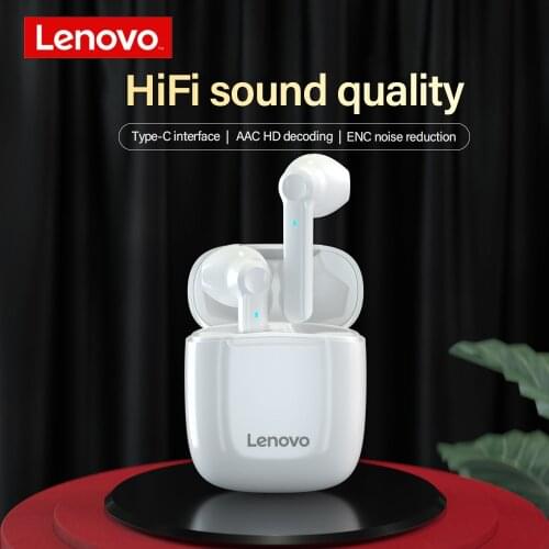 Lenovo XT89 Wireless Bluetooth Headphones Stereo Wireless Earphones Stereo Touch Control Music Earbuds with Mic Gaming Headset