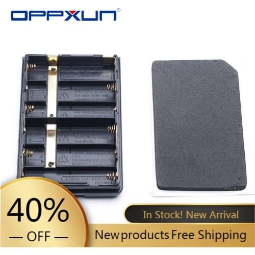 Battery Case Shell Pack for Yaesu/Vertex Standard Radio Battery Case VX-400 HX370 FT-60R/E VXA-300 VX-160 FBA-25A Battery Case