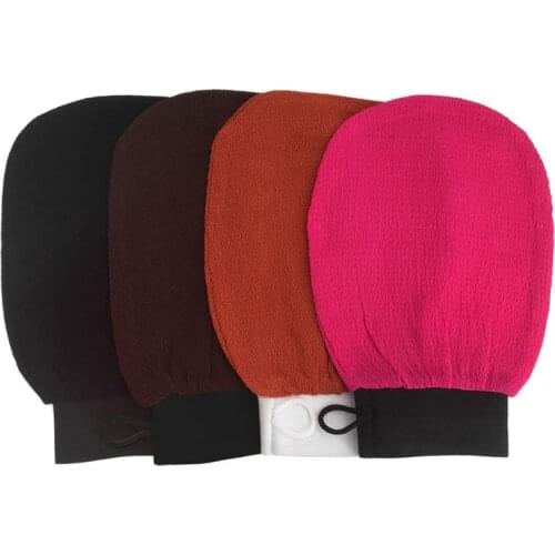 Moroccan Exfoliating Gloves Kessa Scrub Mitt,Scrub Wash Mitt for Bath or Shower, for All Skin Types,Shower,Spa,Dead Skin