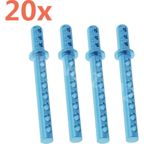 5Sets/Lot HSP 862001 62013 Metal Aluminium Body Post For 1:8 Off Road Nitro Gas Monster Truck CNC 94762 Upgrade Parts