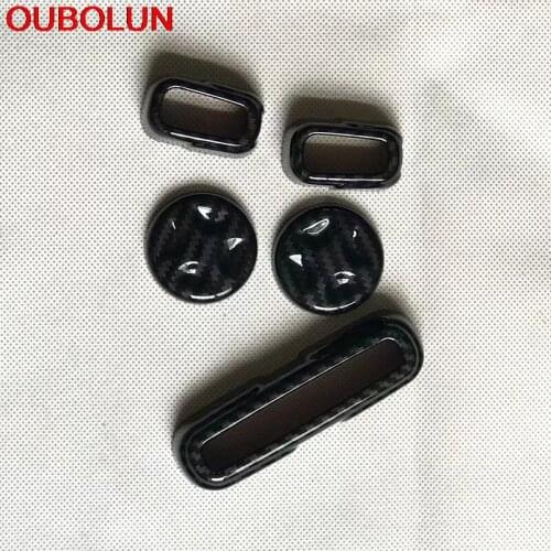 OUBOLUN Interior Accessories For Honda CR-V CRV 2017 2018 Front Seat Heihgt Adjustment Switch Knob Button Cover Styling Car Trim