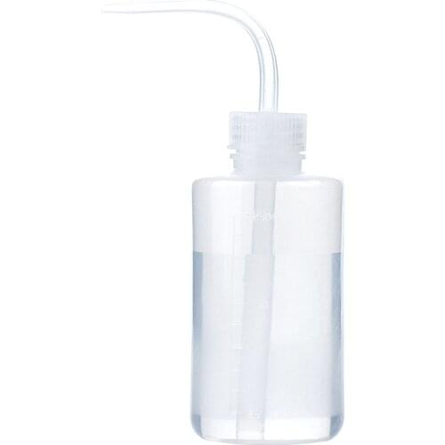 1pcs Reusable Eyelash Extension Cleaning Plastic Bottle Bend Washing Lash Empty Container Eyelashes Permanent Rinse Bottle Tools