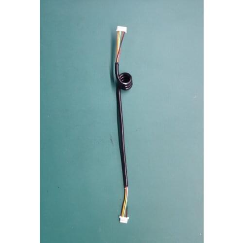 Spring Tensile Smart Door Lock Fingerprint Head 6 Core Pur Sh1.0 To Mx1.25 6P Cable