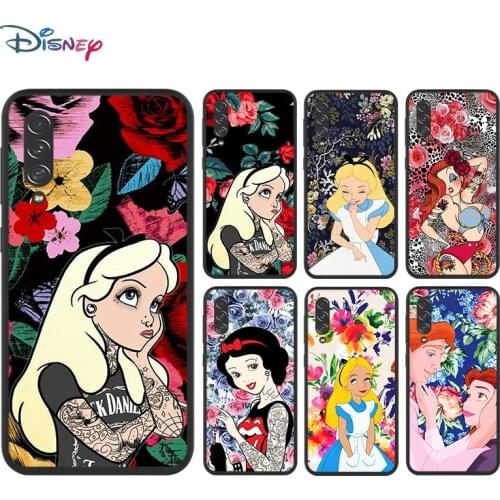 Disney Cartoon Animation Alice Princess for Samsung Galaxy A90 5G A80 A70S A60 A50S A30S A20E A20S M02 TPU Silicone Phone Case