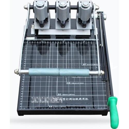Heavy Duty Ream Guillotine A4 Size Stack Paper Cutter Paper Cutting Machine punching machine