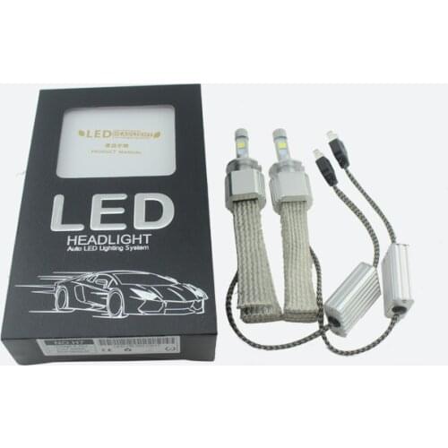High quality car light kit led h7 made with original xhp70 led auto headlights h4 h7 h11 9005 9006 led headlights