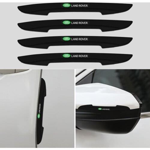 4pcs Car Anti-collision Security Protection Stickers For Land Rover Santana Series Maqueta Defender Discovery 1 2 3 4 110 Ir3