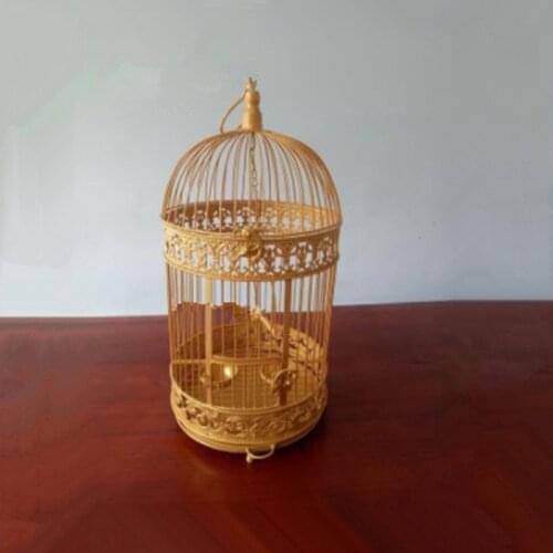 1PCS Iron decorative bird cage myna parrot thrush myna acacia tiger skin pheasant birdcage