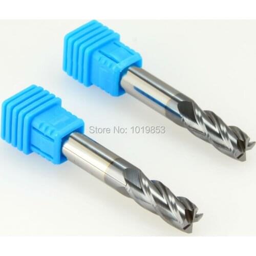 1pcs SLONS S200-10R0.5X10X75L HRC50 corner radius tungsten carbide end mill milling cutter for steel or cast iron