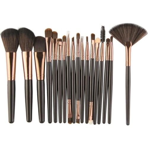 18 Pcs MAANGE Makeup Tools Set Brushes Suit Eye Lip Eyeshadow