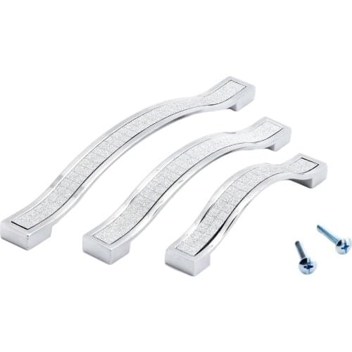 1x Diamond Crystal Furniture Decorative Pull Handle Knob Drawer Cabinet Dresser Pull Handles Furniture Hardware