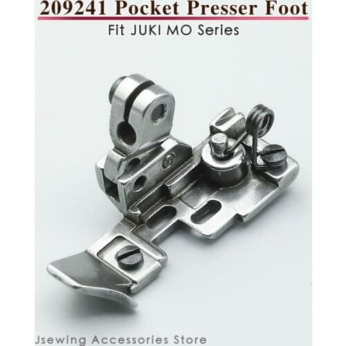 209241 Presser Foot for Overlock Sewing Machine Pegasus M700 M600 M800 L22 401 Accessories Make Pocket