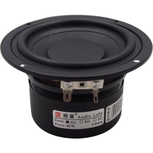 3 Inch Woofer Subwoofer Speaker Unit HIFI 25W Deep Bass Loudspeaekr Large Magnetic with shield 1PC