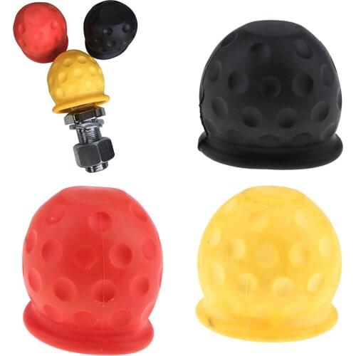 3pcs MulticolorTow Ball bar Cap Cover Towing Car Caravan Trailer