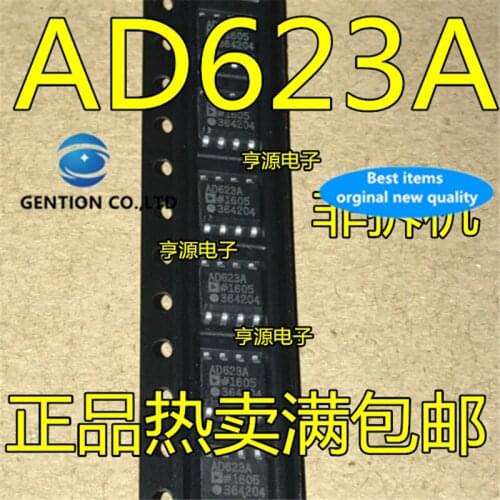 10Pcs AD623A AD623AR AD623ARZ Instrument amplifier chip SOP-8 in stock 100% new and original