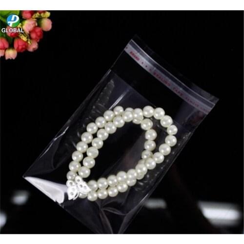 800pcs 9.5*16cm Self Adhesive Seal Plastic Packaging Bags Cookie Packing Plastic Bag Wedding Birthday Biscuits Candy Gift pouch