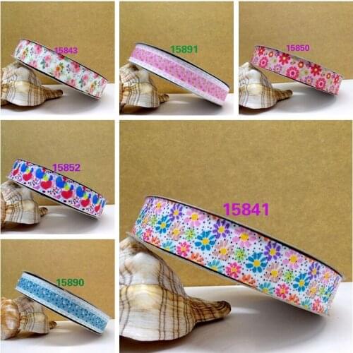 Free shipping 50 yard ballet printed grosgrain ribbon 15841