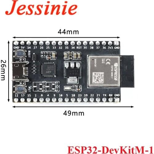 ESP32-DevKitM-1 Development Board Equipped with ESP32-MINI-1 Module Bluetooth-compatible Wifi ESP32 Serial Port