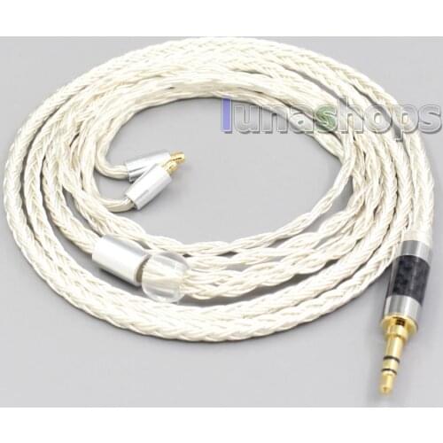 LN007242 16 Core OCC Silver Plated Headphone Earphone Cable For Acoustune HS 1695Ti 1655CU 1695Ti 1670SS