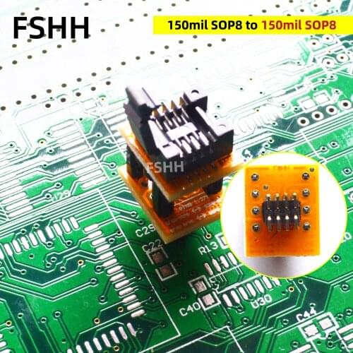 Mini socket series 150mil SOP8 socket SOP8 TO 150mil SOP8 adapter Solderless inspection test socket