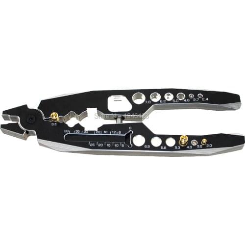 Soulload Aluminum Alloy Multifunction Pliers For RC Banana Plug T Plug Aircrafts Install And Disassemble The DIY Tool