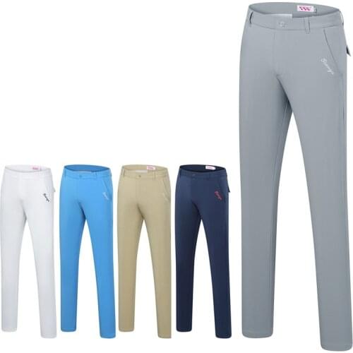 Golf Pants for Mens 2020 Golf Trousers Man Pants Outdoor Sports Golf Apparel Summer Breathable Thin High Quality 6 Colors
