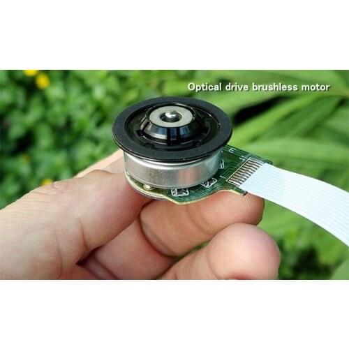 Panas*nic Optical drive brushless DC motor 12V 9000rpm 2W Three-phase external rotor Mute Black Tray Strong NdFeB Magnet