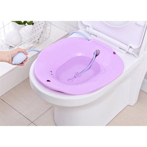 Bidet Treatment Basin with Cleaner Thickened Handle Arc Diversion Nozzle Hanging Hole Removable Tools