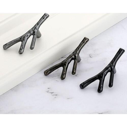 Country style Tree Handle Branch Furniture Hardware Tree Knob