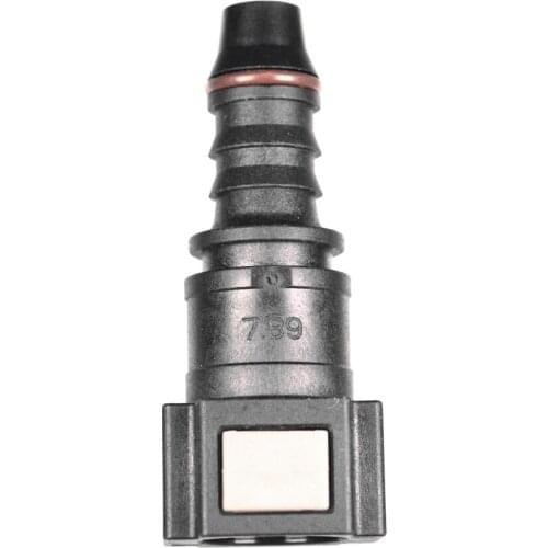 Universal 7.89mm-5/16" pipe tube hose connector, custom connector, diesel fuel hose