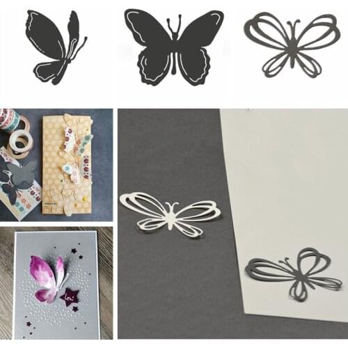 Vivid Butterfly Metal Cutting Dies Stencils for DIY Scrapbooking Embossing Photo Album Decoration Paper Card Handcrafts Die Cut