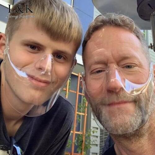 LongKeeper Faceshield Protective Glasses Women Men Safety Waterproof Goggles Anti-spray Mask Transparent Protective Sunglasses