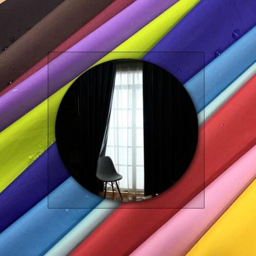 Free Shipping 1M*1.7M Width Spring Yarn-Spun Pongee Fabric Vinyl Coated Super Wide 1.7m Shading Curtain Bump Fabric Umbrella