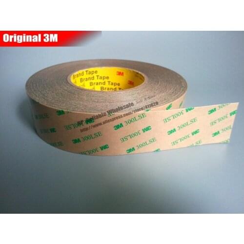 1x 24mm or (25mm/26mm) * 55meters Ultra Strong 3M 300LSE Double Coated Adhesive Tape, Waterproof for Touch Panel, Screen, Frame