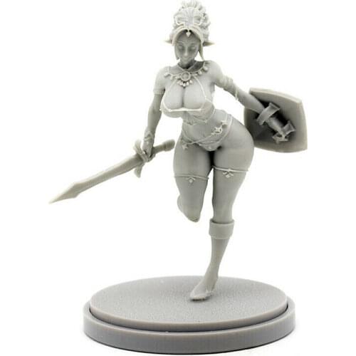 30mm Resin Figure model kits King-dom death elf variant Unassembled and unpainted 051