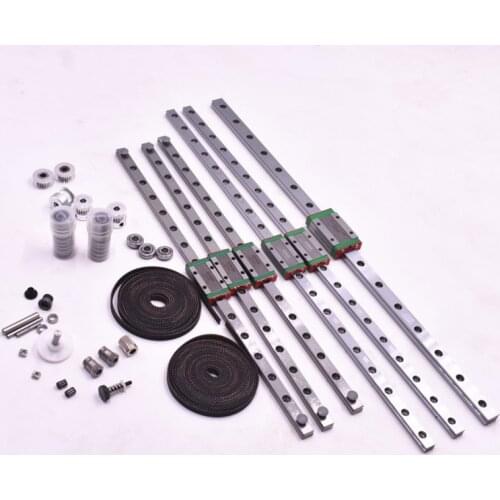 Funssor Voron Trident 3D printer motion mechanical kit F695 2RS Hiwin MGN9H MGN12H linear GT2 pulley GATES LL-2GT RF belt